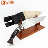 Handmade Khukuri (Kukri) Knife | Kukri Machete | Nepalese Khukuri | Gurkha Knife | Tactical Knife | Gift for Collector - FWOSI