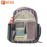 Vegan Hemp Hippie Backpack