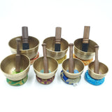 7 Tibetan Singing Bowl Meditation Set with Carry Case