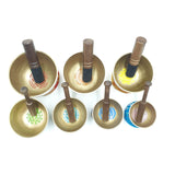 7 Tibetan Singing Bowl Meditation Set with Carry Case