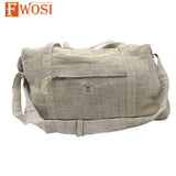 Hemp Shoulder Duffel Bag