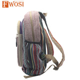 Vegan Hemp Hippie Backpack - FWOSI