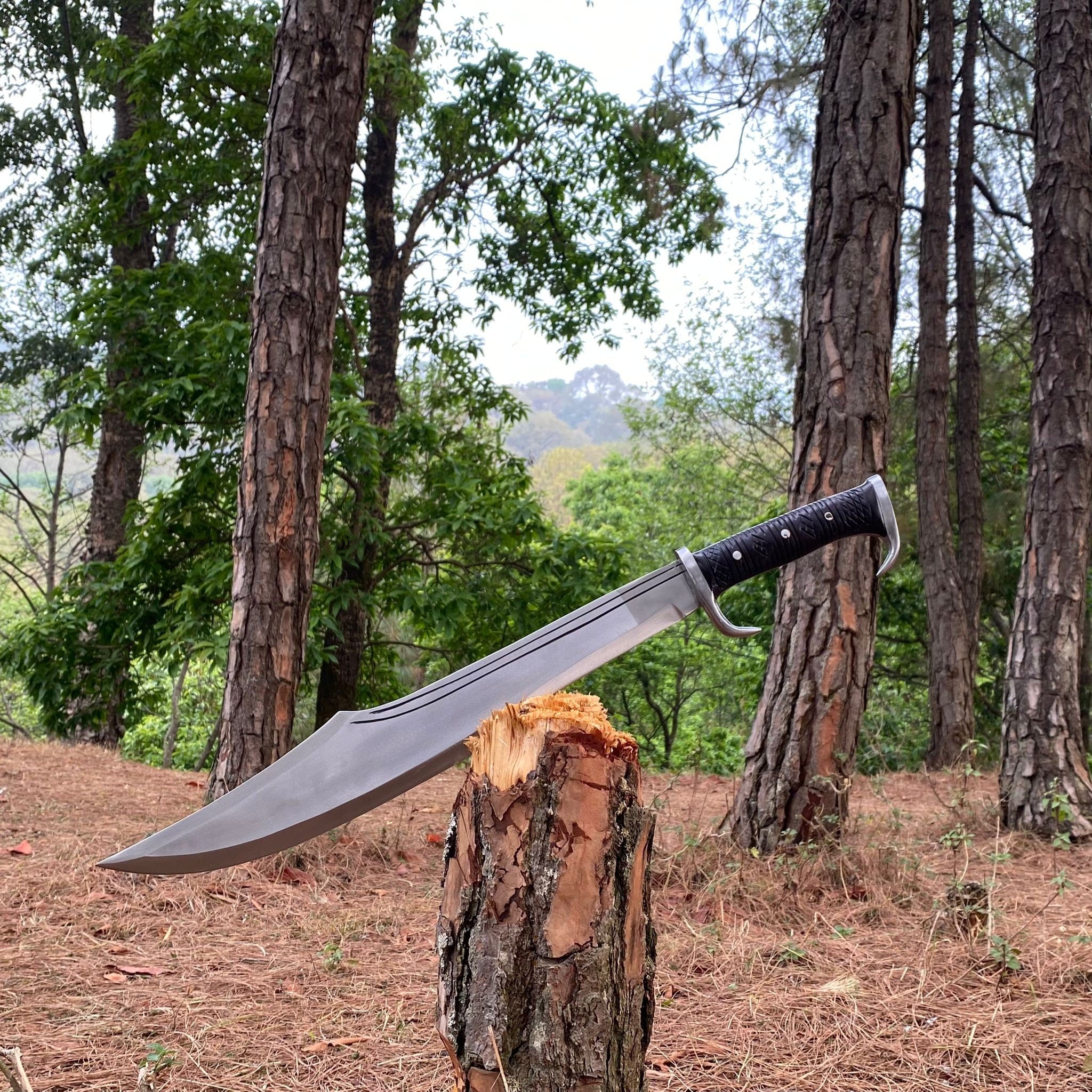 18-inch Hand Forged Machete | Carbon Steel Machete Sword | FWOSI