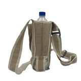 Hemp Water Bottle Carrier Bag