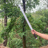 27 inches Blade Greek Achilles Sword, Tempered Leaf spring of Truck, Sharpen, Replica Sword, Hand crafted in Nepal,Ready to Use - FWOSI