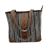 Hemp Leather Linen Handbag - FWOSI