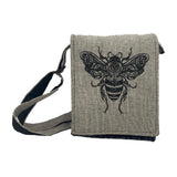 Hemp Messenger Shoulder Bag - FWOSI