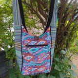 Screen Print Large Crossbody Bag