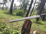 24 inch Viking Sword, Hand Forged Replica Sword, accept custom order, Survival Sword, Tactical Knife