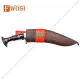 Hand Forged Blade Gurkha Kukri | 5 Inch Ktm Leather Knife Sheath Hunting Knife - Traditional Khukuri Knives - Handmade in Nepal