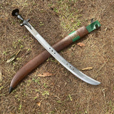 26 Inch Hand forged Viking sword, Heavy sword, Master sword, Leaf spring, Razor sharp, Ready to use, Functional Viking Sword