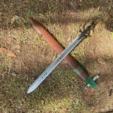 Handmade 20 Inch Viking Sword | Battle Sword | Hand Forged Sword | Carbon Steel Sword | Gift for Sword Collector