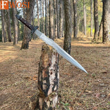 Xiphos Viking Sword | Viking knife | 20 Inch Survival Mommy Hero Sword, Tactical blade | Traditional Handmade Sword Blade | Full tang sword