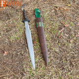 Xiphos Viking Sword | Viking knife | 20 Inch Survival Mommy Hero Sword, Tactical blade | Traditional Handmade Sword Blade | Full tang sword