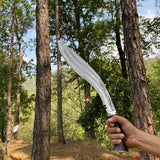 13.5 Inch Kukri Knife, carving kukri, Handmade In Nepal , Hand Forged Knife, 5160 hardness carbon steeel Ready to use kukri knife