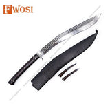 20 Inch Light Sirupate kukri Knife | Survival knife| Kukri, knife, knives, 5160 leaf spring , Balanced water Tempered