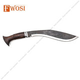 13 Inches Paro Black Tactical Knife | Outdoor Hunting Kukri Knife | Handmade in Nepal | Best for Wood Chopping | Gift For Him