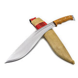 15 Inches Blade Afghan Handmade Hunting Knife |Traditional Gurkha Khukuri Knife | Bushcraft knife | Balance water tempered | Ready to use