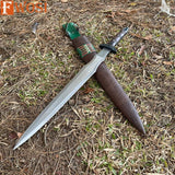 Xiphos Viking Sword | Viking knife | 20 Inch Survival Mommy Hero Sword, Tactical blade | Traditional Handmade Sword Blade | Full tang sword