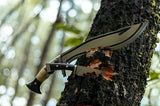 Gurkha Hunting Kukri Knife | Full Tang kukri knife with sheath | Sharp Knives For Hunting And Camping , Ready To Use , FREE SHIPPING