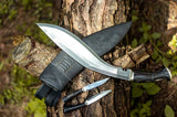 14" Full Tang Handmade Authentic Farmer Bushcraft Kukri |   Survival Knife | Military Tactical Havildar Kukri Knife | Handcrafted in Nepal