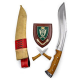 15 Inches Blade Afghan Handmade Hunting Knife |Traditional Gurkha Khukuri Knife | Bushcraft knife | Balance water tempered | Ready to use