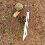Long Viking Machete - Handmade Custom Survival Knife for Outdoor Adventures - FWOSI
