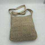 Om Hemp Crossbody Bag - Eco-Friendly Messenger Bag for Everyday Use - FWOSI