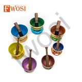 Tibetan Singing Bowls Set | Antique Mindfulness Bell Meditation Bowl Yoga Therapy | Healing Bowl | Sound Bowl | Self-Care Gift - FWOSI