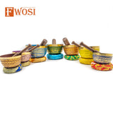 Tibetan Singing Bowls Set | Antique Mindfulness Bell Meditation Bowl Yoga Therapy | Healing Bowl | Sound Bowl | Self-Care Gift - FWOSI