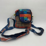 Tie Dye Hemp Messenger Bag - Eco-Friendly Fashion Statement for Everyday Use - FWOSI