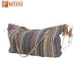Travel Hemp Duffel Bag - Sustainable Travel Hemp Bag for Eco-Friendly Adventures - FWOSI