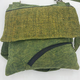 Vegan Hemp Messenger Bag for Eco-Friendly Style and Durability - FWOSI