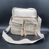 Vegan Hemp Shoulder Bag - Eco-Friendly and Stylish Vegan Hemp Bag - FWOSI