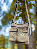 Vegan Hemp Shoulder Bag - Eco-Friendly and Stylish Vegan Hemp Bag - FWOSI